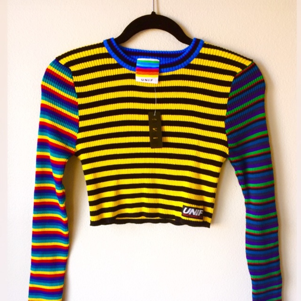 Unif Rainbow Striped